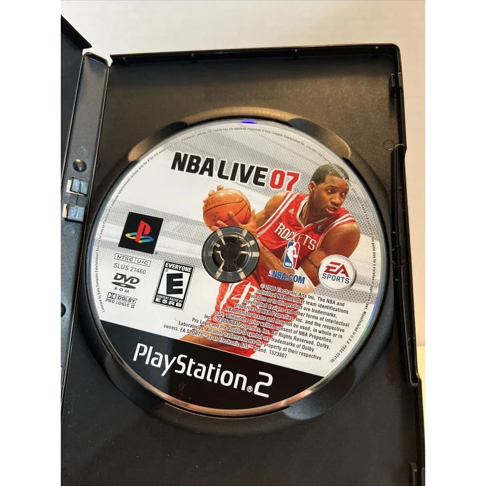 NBA Live 07 (Sony PlayStation 2, 2006) Disc Only